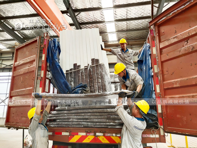 第四批安徽現代候車亭發貨圖一