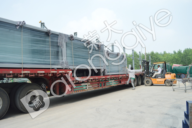 云南公共自行車棚發貨圖三