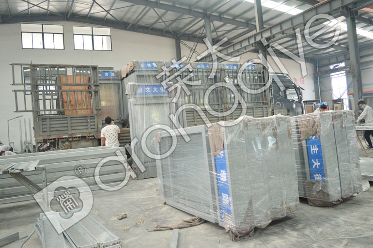 陜西公交候車亭路牌發貨圖二