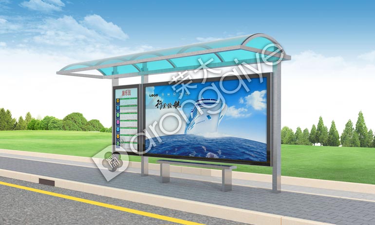 公交候車亭電子站牌