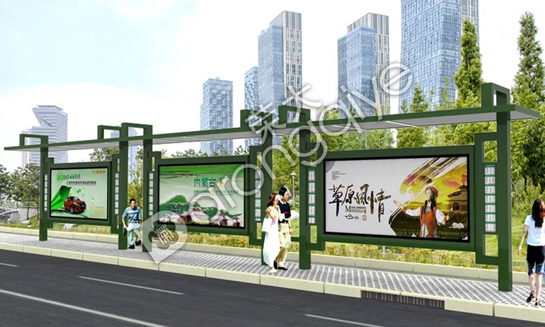 鄉鎮公交候車亭,
