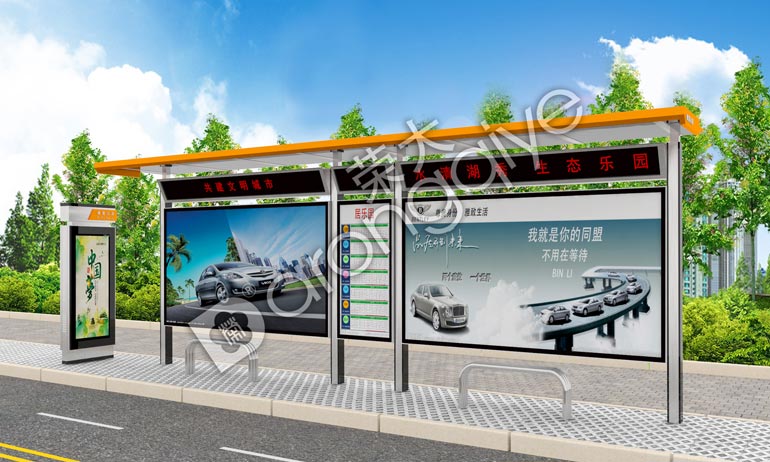 不銹鋼公交候車亭區(qū)別于其他材質(zhì)候車亭的優(yōu)勢