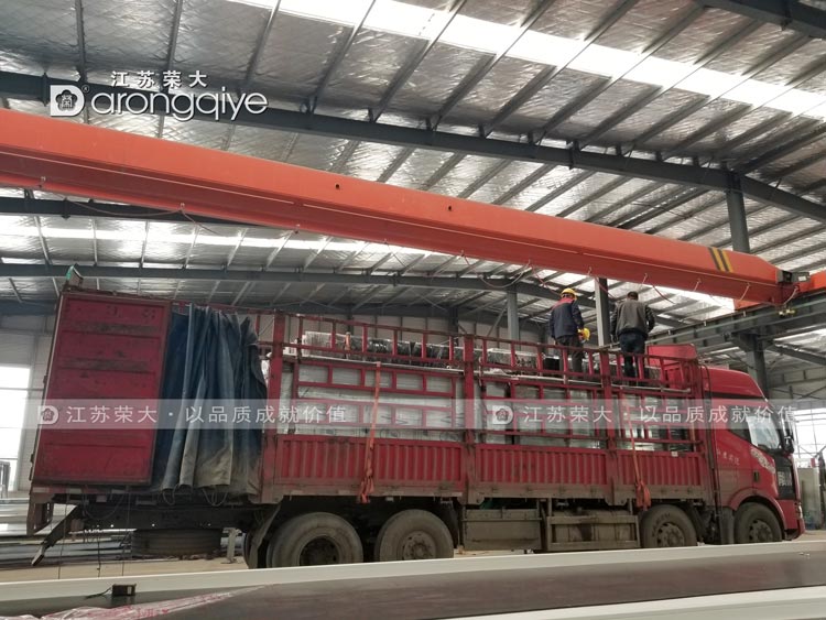 鹽城公交候車亭發(fā)貨圖一